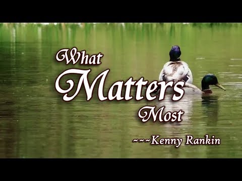 What Matters Most - Kenny Rankin (KARAOKE VERSION)