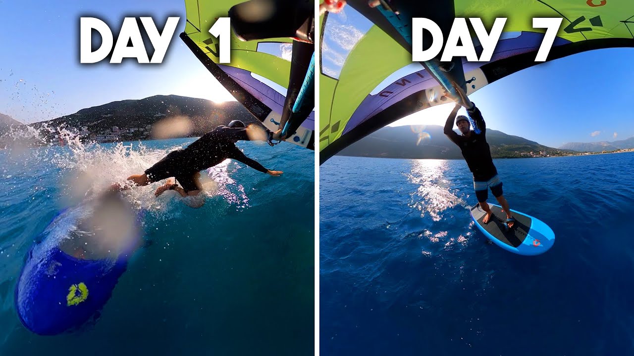 Foiler Discovers Heelside Gybe '10 Times Easier' After Mastering Toeside Turn