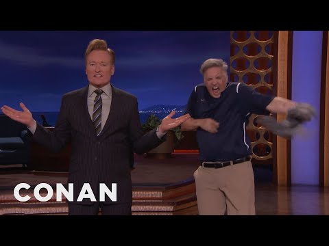 The Cardinals' Rally Cat Clawed Its Way To CONAN | CONAN on TBS