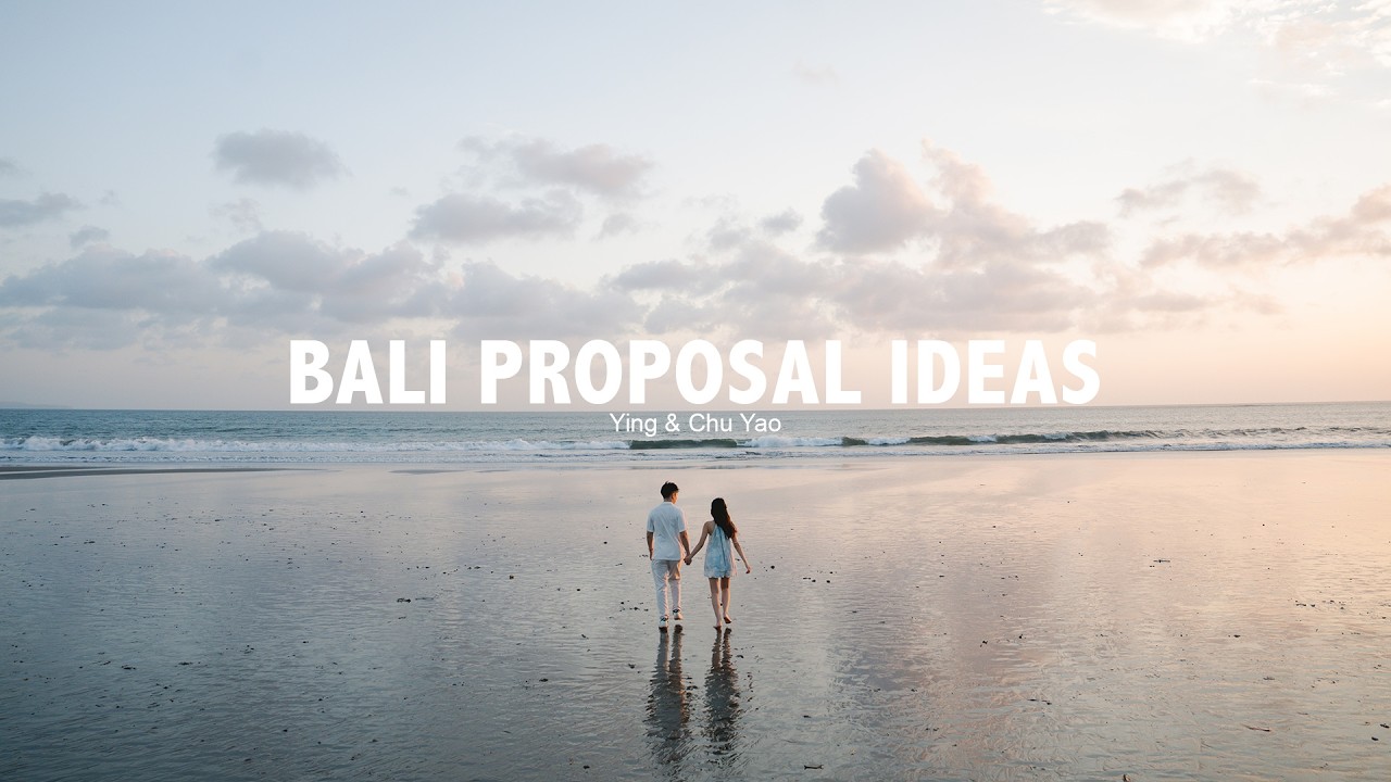 Video thumbnail: Ying and Chu Yao walking hand in hand on the beach at low tide