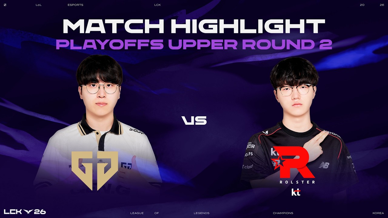 GEN vs KT | 승자조 2라운드 매치 하이라이트 | 2026 우리은행 LCK 플레이오프