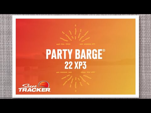 Sun-tracker PARTY-BARGE-22-XP3 video