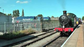 preview picture of video '5643 at Leeming Bar Wensleydale Railway Steam Gala'