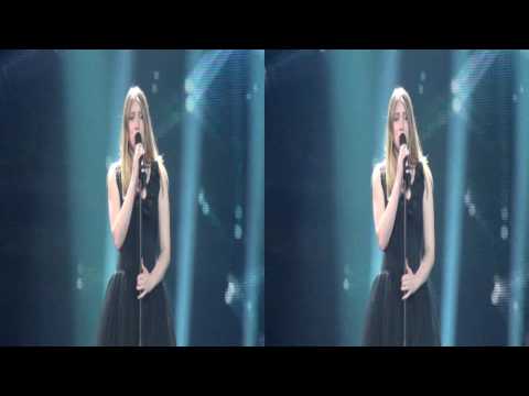 Belgium Eurovision 2017 in 3D - City Lights (Live in the Grand Final) - Blanche (Dress Rehearsal)