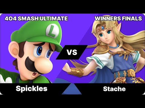 4o4 Smash Ultimate -  Spickles(Luigi) vs Stache(Zelda)