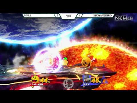 Project MSWii U: Nebula (Pac-Man) vs Shockwave|LouRich (Sheik)