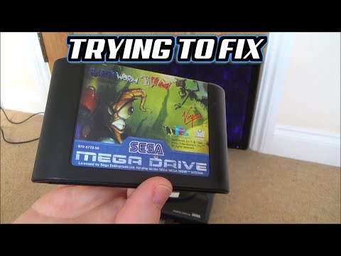 Trying to FIX: Earthworm Jim SEGA Mega Drive (Genesis) Game