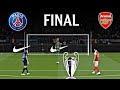 🎮 PSG vs Arsenal Penalty Shootout | Champions League Final 2026 | Today's match simulation PES2021 