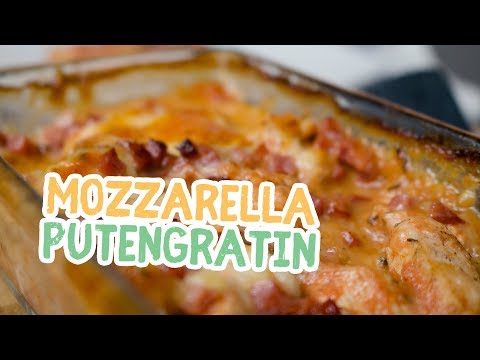 Low-Carb Mozzarella-Putengratin - Essen ohne Kohlenhydrate