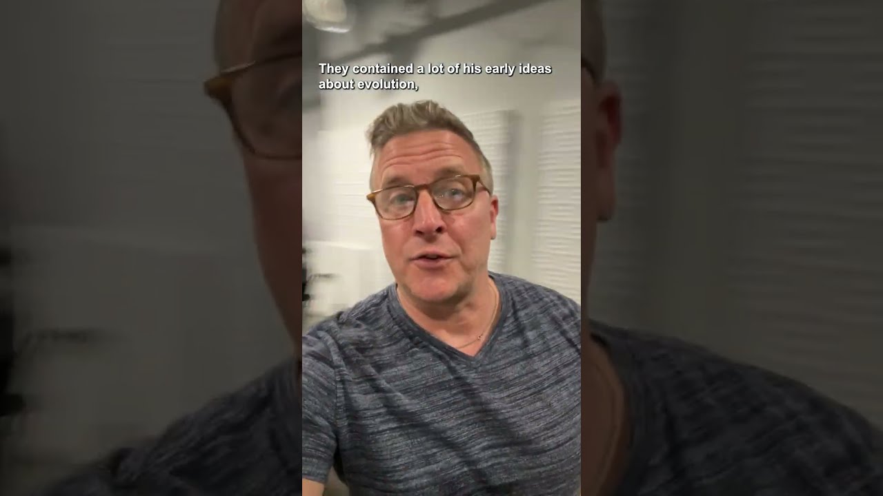 Someone stole two of the most important documents in the history of science #shorts