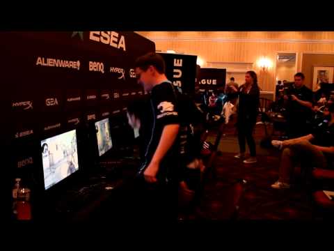CLG's Winning Moment vs Luminosity Gaming @ ESEA S18 LAN (CS:GO)