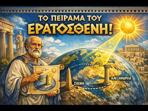 Το Πείραμα του Ερατοσθένη: Πώς Μέτρησε τη Γη με ένα Ραβδί