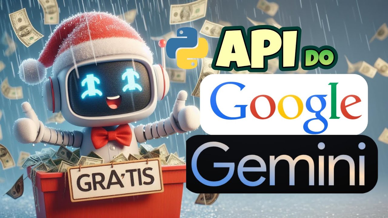 API do Gemini AI da Google Grátis em Python - Assistente Falante