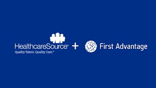 HealthcareSource + First Advantage Integration