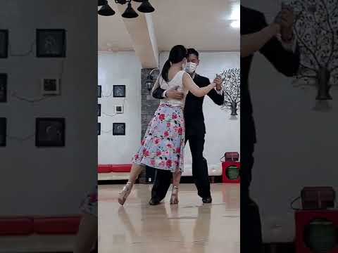 [탱고 스텝 해설] tango step#cambio axis#colgada