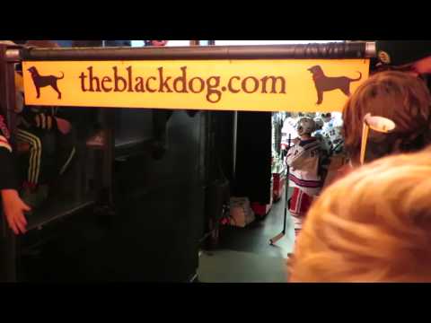New York Rangers take the ice at TD Garden 11/29/2013