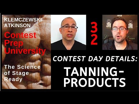 Contest Prep University EP-32 Tanning Products