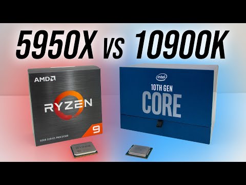 AMD Ryzen 9 5950X vs Intel i9-10900K CPU Comparison