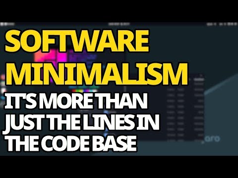 Software Minimalism: Is There More To It Than Lines Of Code