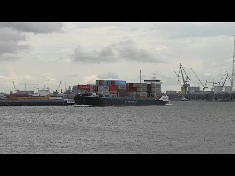 Antwerp harbour after Trump orders US tariffs on dozens of trade partners | AFP