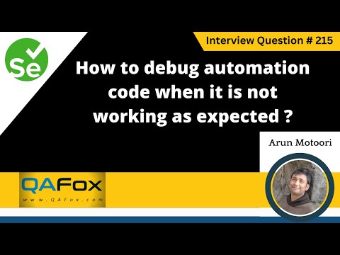 Debugging Selenium