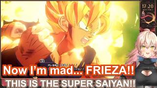Nui Sociere's playing the Frieza saga and her reactions are priceless【Eng Sub / Nijisanji】