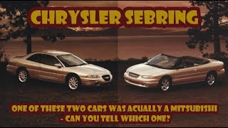 Here's how the Chrysler Sebring coupe and convertible were two entirely different cars