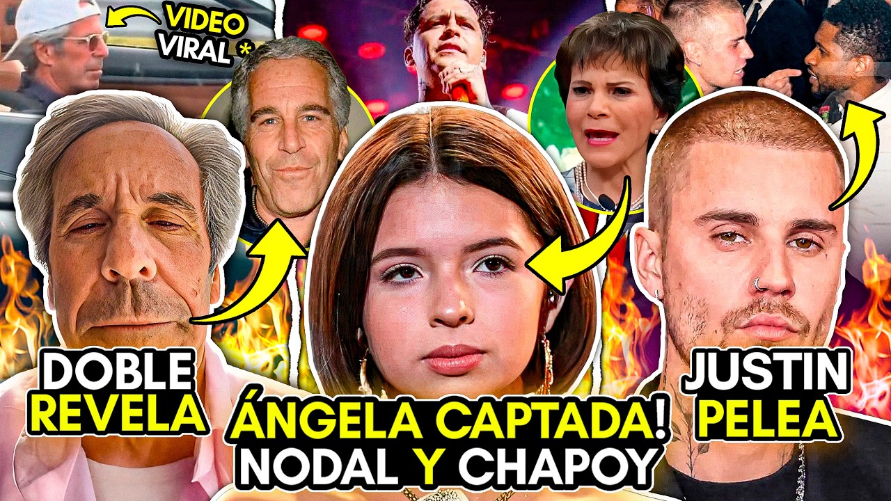 ANGELA AGUILAR captada EN BAR! EPSTEIN con DOBLE! JUSTIN BIEBER se PELEA con USHER!