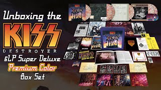 Unboxing the KISS - Destroyer 6LP Super Deluxe Premium Color Box Set | Vinyl Community