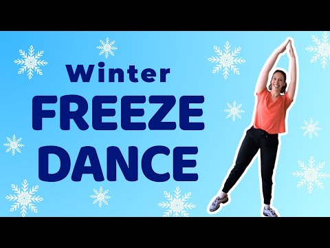Winter Freeze Dance ❄️ Move, Dance & Freeze!