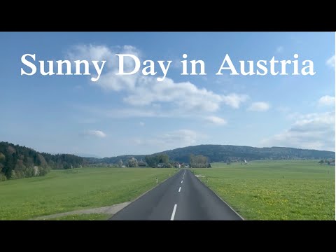 Timelapse Drive: Sunny Day in Austrian Villages - Vöcklabruck, Upper Austria  (April 2024)
