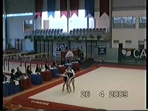 Trio Fem Junior B GCP Ana Neves, Joana Ganito e Maria Andrade dinâmicos