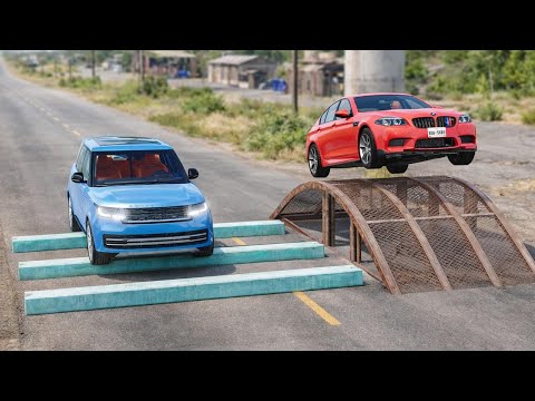 Cars vs Ledges Challenge #3 in BeamNG Drive!