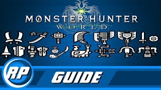 Monster Hunter World - Master Weapon Progression Guide (Obsolete by patch 12.01)