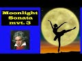 Beethoven - Moonlight Sonata - III. Presto agitato | Wilhelm Kempff, Piano