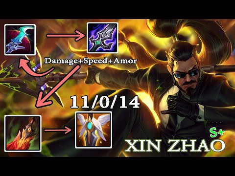 XIN ZHAO JUNGLE BUILD ABSOLUTELY DESTROYS THE EARLY GAME! Season 12 | Gameplay - League of Legends