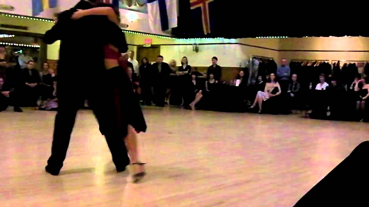 Gustavo Benzecry Saba and Maria Olivera Dance Tango at Norse Hall 4/7/11