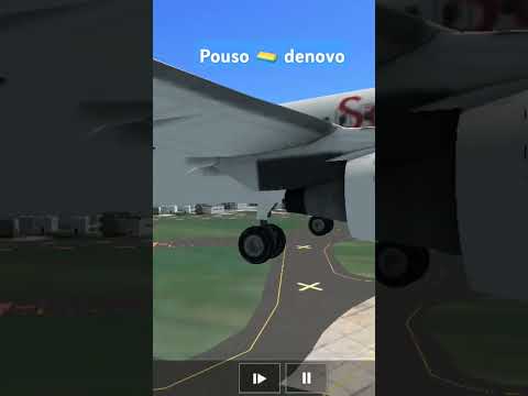 Mais pouso manteiga agora #realflightsimulator #rfs #aviação #manteiga