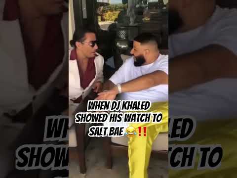 Dj Khaled and Salt Bae Showing Off Jewellery 😂