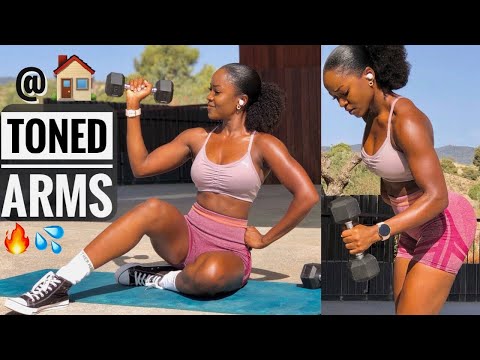 EXPRESS TONED ARMS IN 14 DAYS~Lose flabby Arms | Strong & Firming Arms Exercises You Need