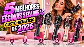 5 Melhores Escovas Secadoras Custo-Benefício de 2026 | Qual Vale Mais a Pena?