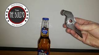 DIY Jak zrobić otwieracz do piwa. Homemade beer opener