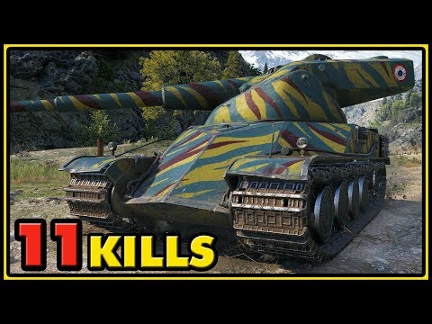 AMX 50 120 - 11 Kills - World of Tanks Gameplay