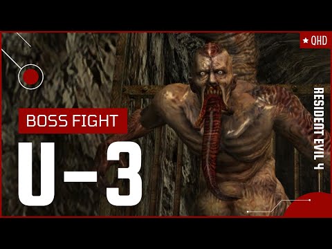 How To Beat U-3 | Resident Evil 4 | Boss Fight U3
