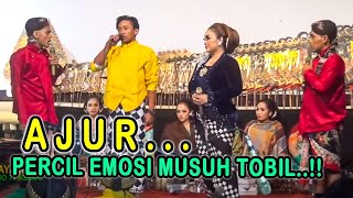 Download lagu Percil Cs   Lusi Brahman   Tobil : Amoh awake tobil dihajar Percil - Gak ngguyu gak waras wk..wk mp3