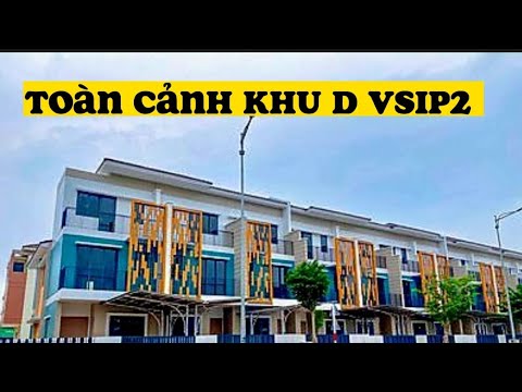 Toàn cảnh khu D vsip2 e nhà ở suncasa..