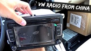 Jetta Golf MK5 Chinese Radio RCD510 Review