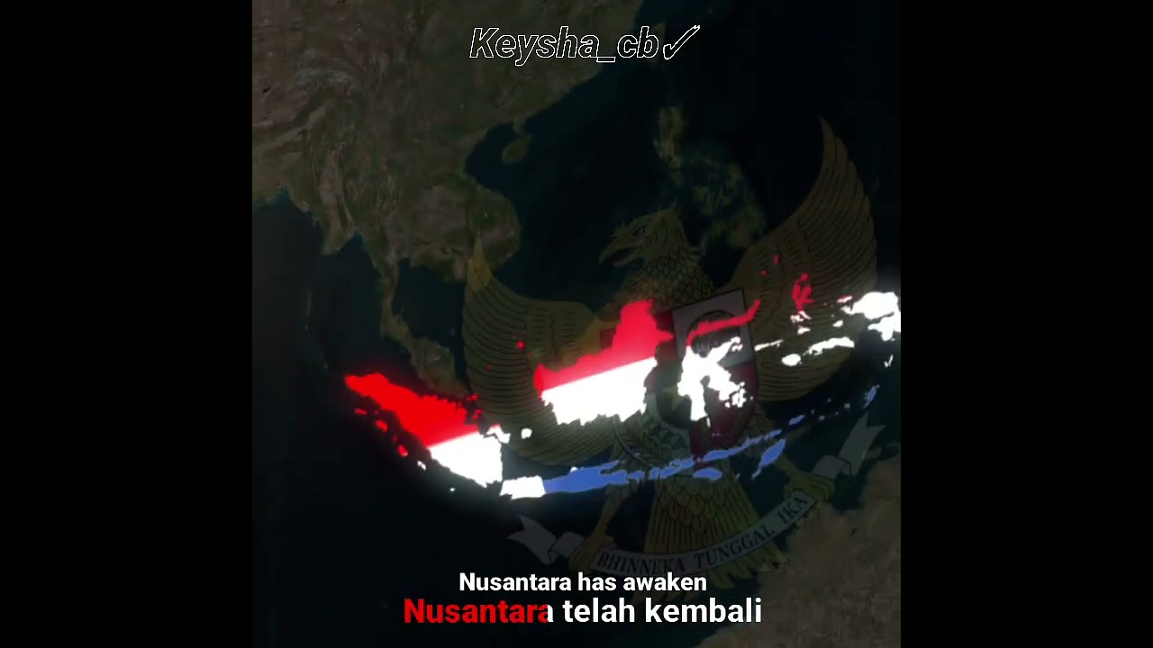 17 Agustus Hari Kemerdekaan Indonesia ke-80 #countryballs #shorts 