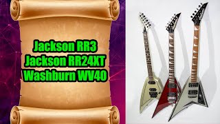 Video thumbnail for Guitar War #3 - JACKSON RR3 vs JACKSON RR24XT vs WASHBURN WV40 comparison by JURIY SCHELL