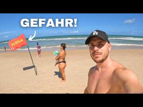 The Most Dangerous Beach in Brazil! 🇧🇷 (Recife)
